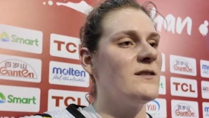 kaiyun-精疲力竭！比利时女篮中锋：张子宇是我见过最强壮的女篮球员